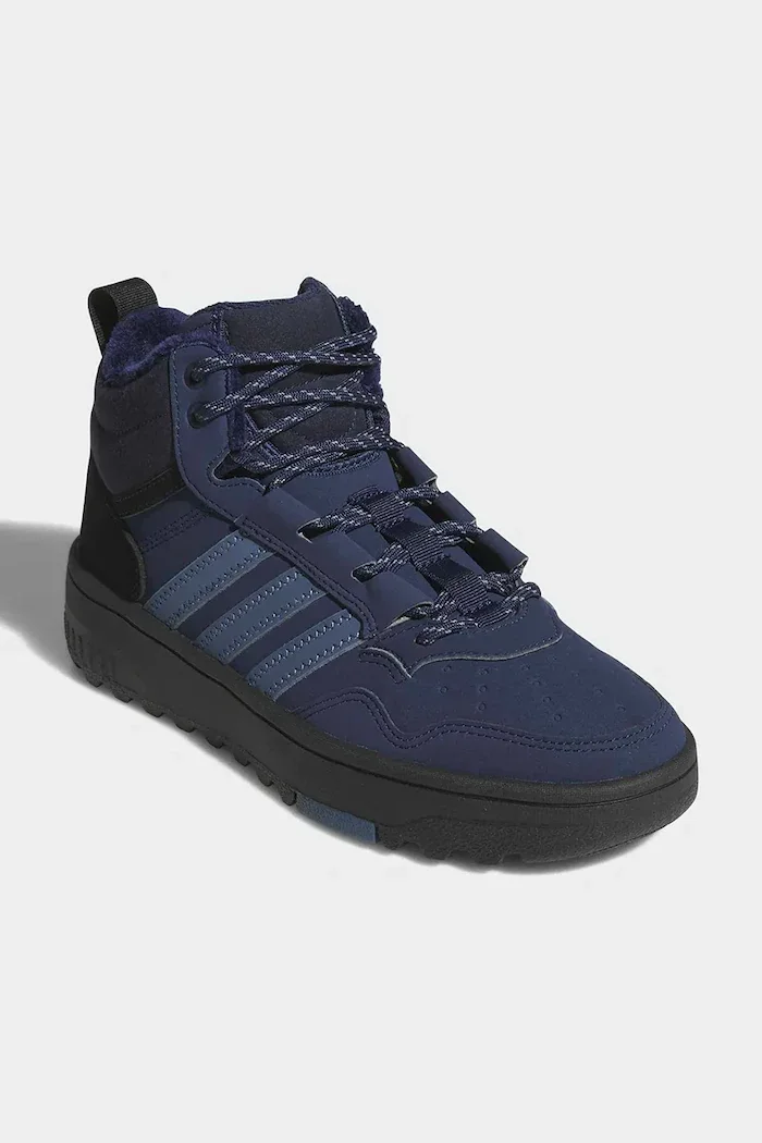 adidas HOOPS 4.0 MID WINTERIZED маратонки за деца сини KI6382