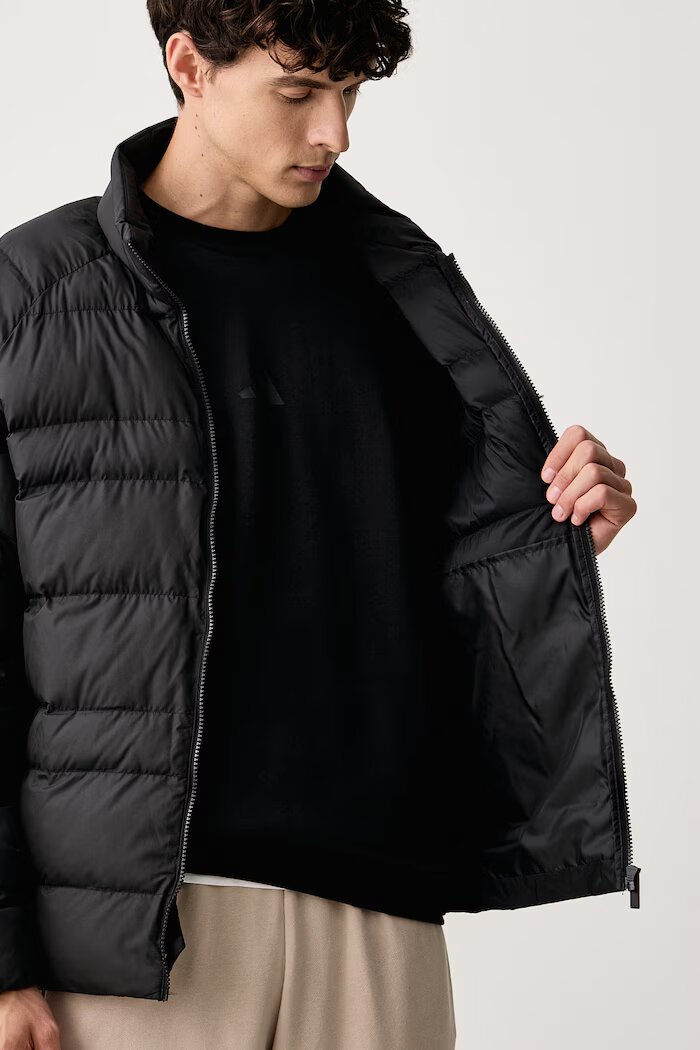 adidas капитонирано яке мъжко Essentials черно KF2710