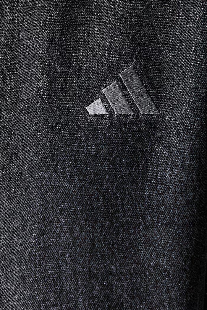 adidas късо яке дамско от деним Denim Pack черно KV0626