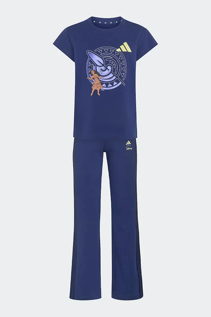 adidas комплект за деца с памук DISNEY тъмносин KG6134