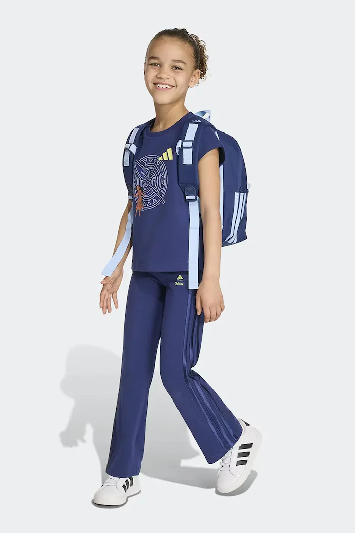 adidas комплект за деца с памук DISNEY тъмносин KG6134