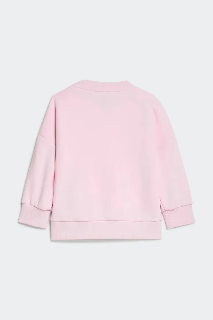adidas комплект за деца с памук розов KS7598