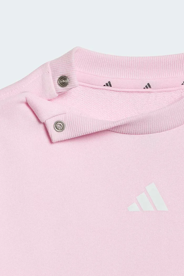 adidas комплект за деца с памук розов KS7598