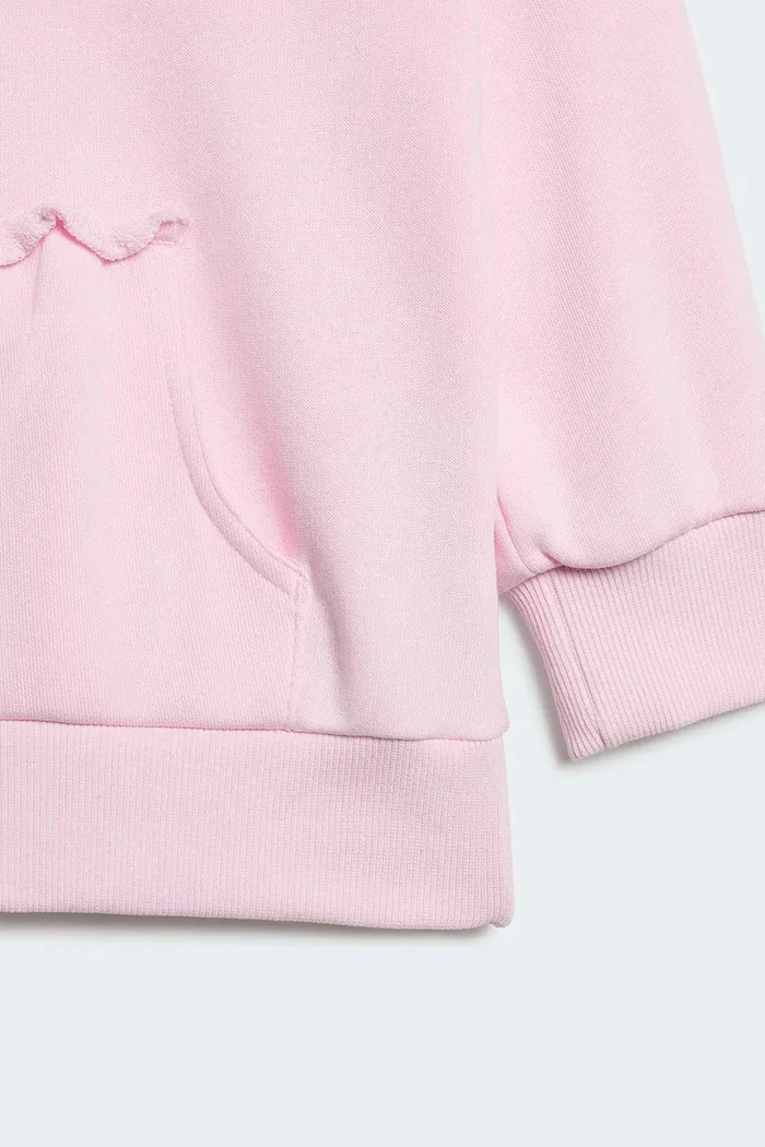 adidas комплект за деца с памук розов KS7598