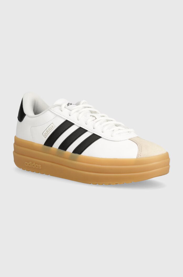 adidas Кожени маратонки Vl Court Bold в бяло IH3083