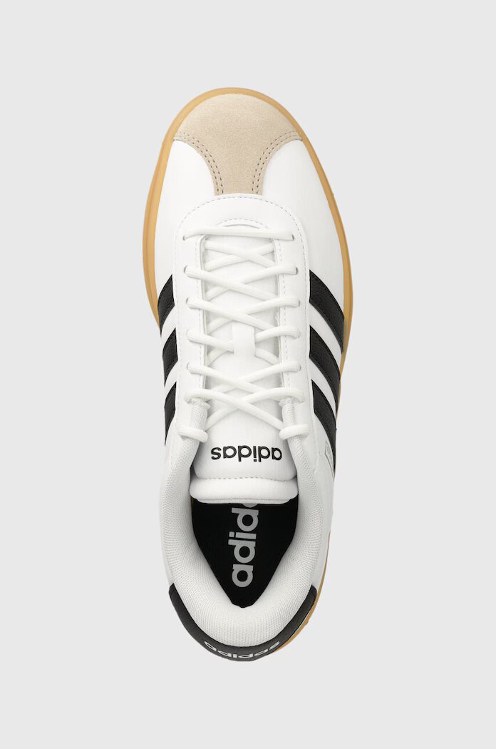 adidas Кожени маратонки Vl Court Bold в бяло IH3083