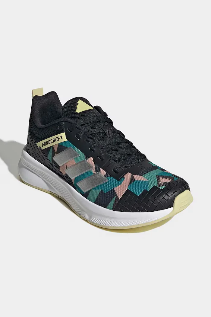 adidas MINECRAFT FORTARUN 4.0 маратонки за деца черни KK4627