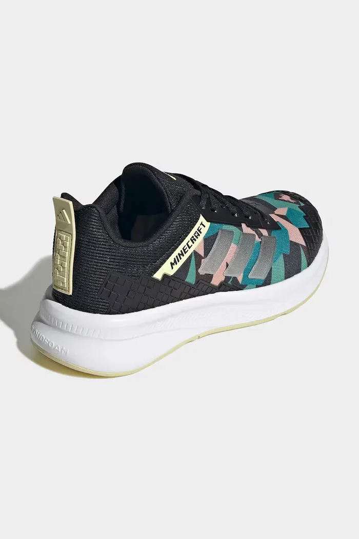 adidas MINECRAFT FORTARUN 4.0 маратонки за деца черни KK4627