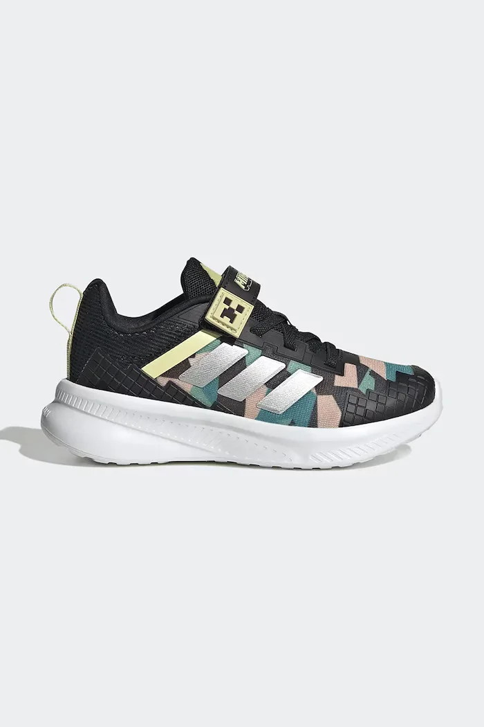 adidas MINECRAFT FORTARUN 4.0 маратонки за деца черни KK4631
