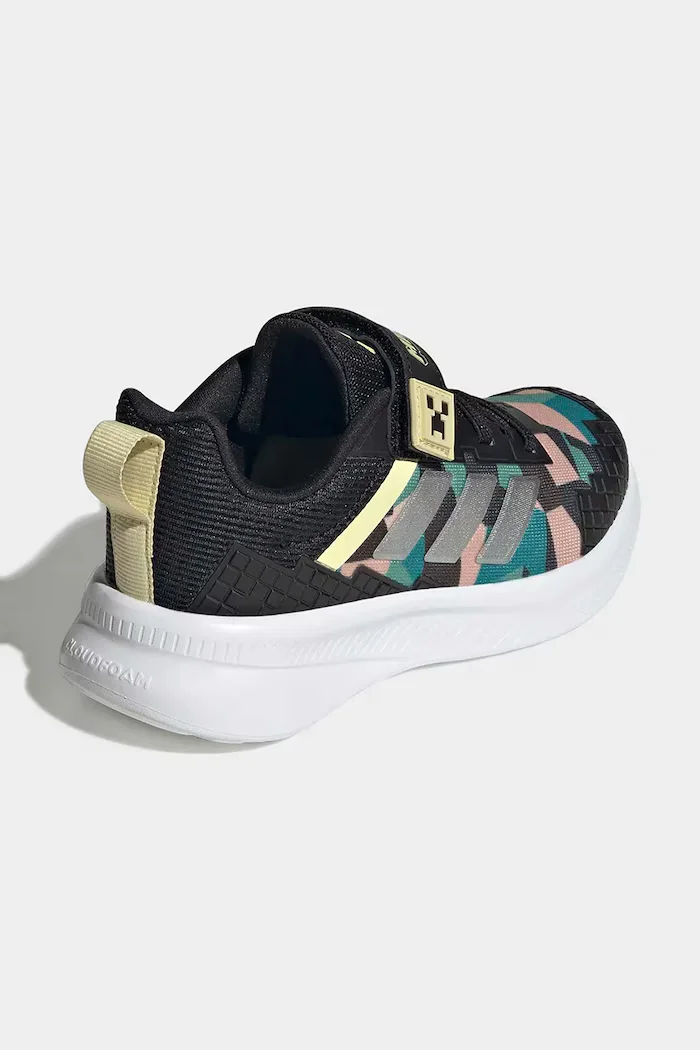 adidas MINECRAFT FORTARUN 4.0 маратонки за деца черни KK4631