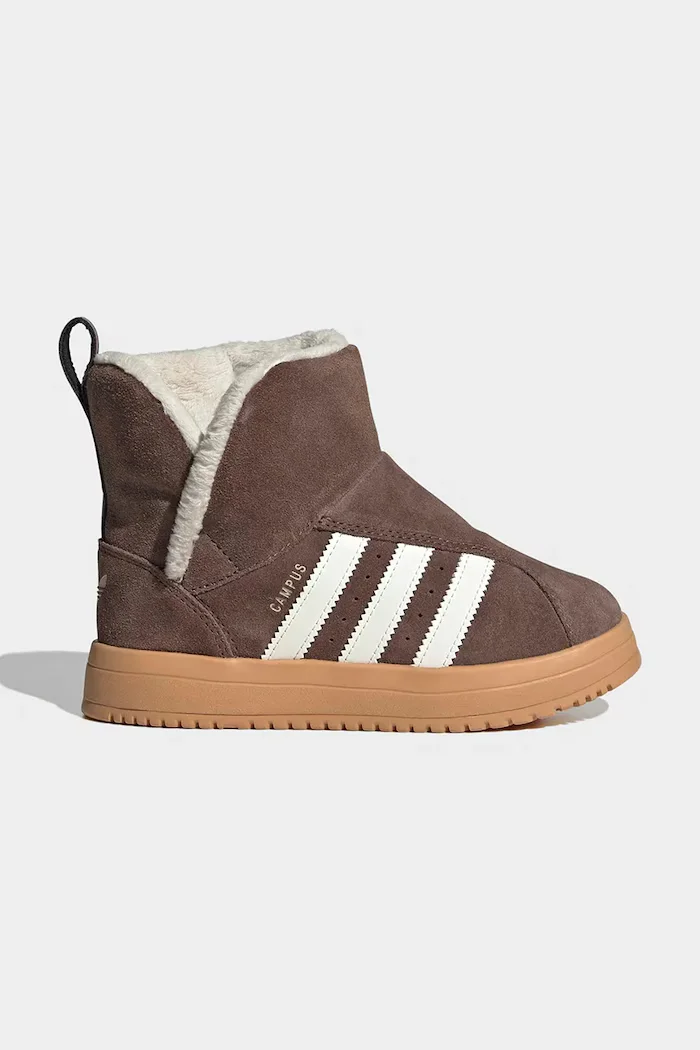 adidas Originals апрески за деца CAMPUS кафяви KH9631