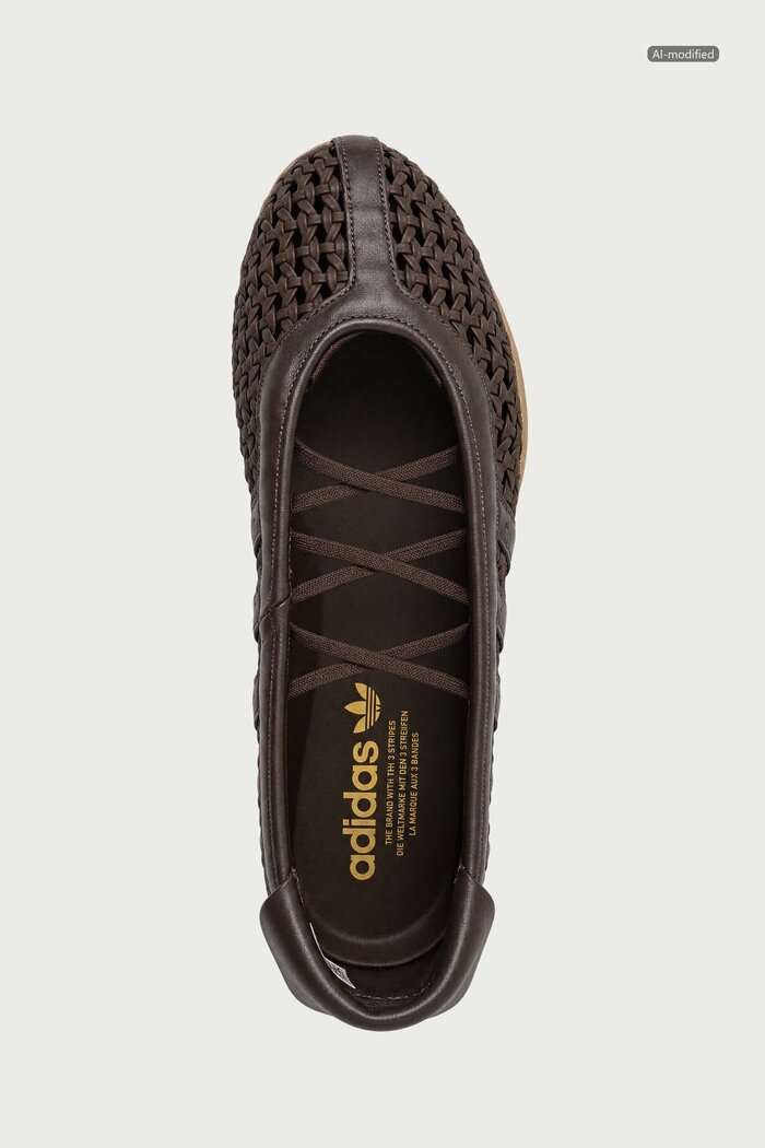 adidas Originals балеринки Taekwondo Mei Ballet кафяви HP3730