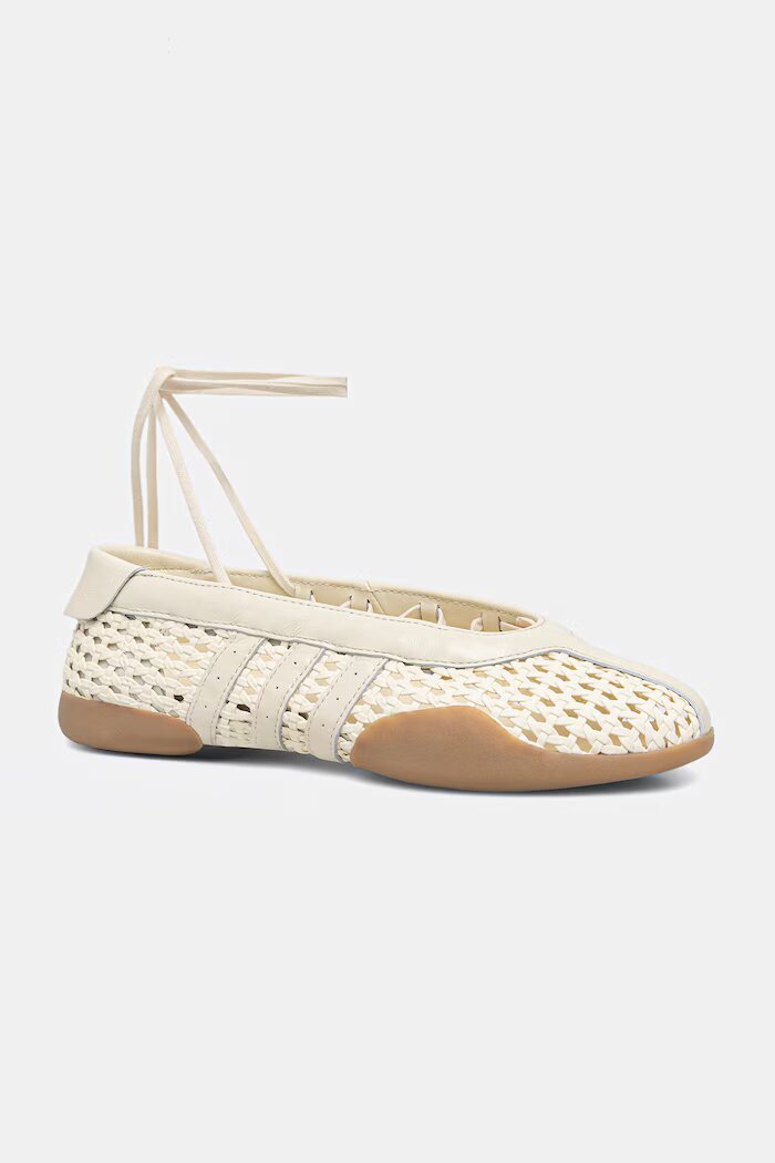 adidas Originals балеринки Taekwondo Mei бежови KI3582