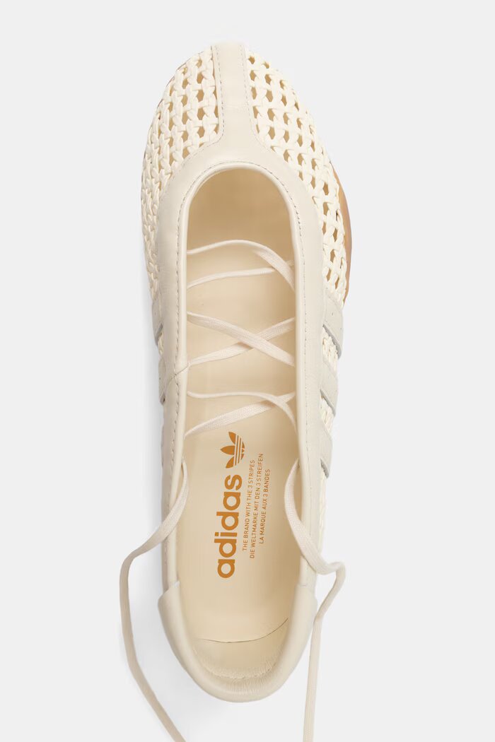 adidas Originals балеринки Taekwondo Mei бежови KI3582