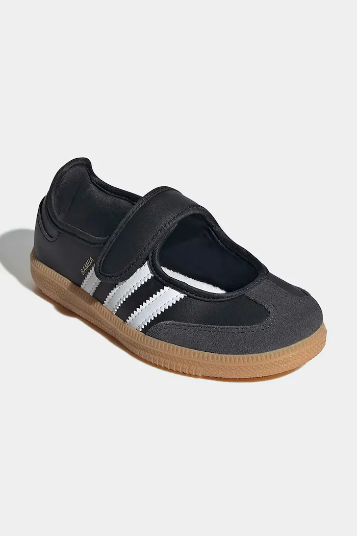 adidas Originals балеринки за деца SAMBA JANE черни LA1395