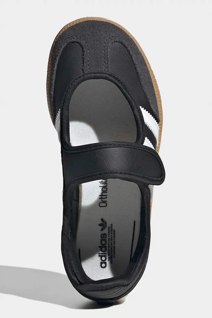 adidas Originals балеринки за деца SAMBA JANE черни LA1395
