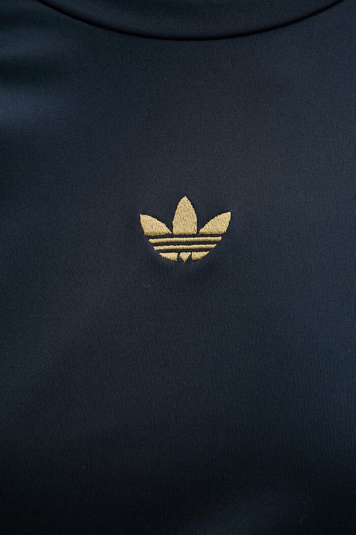 adidas Originals блуза с дълги ръкави дамска тъмносиня KC9203