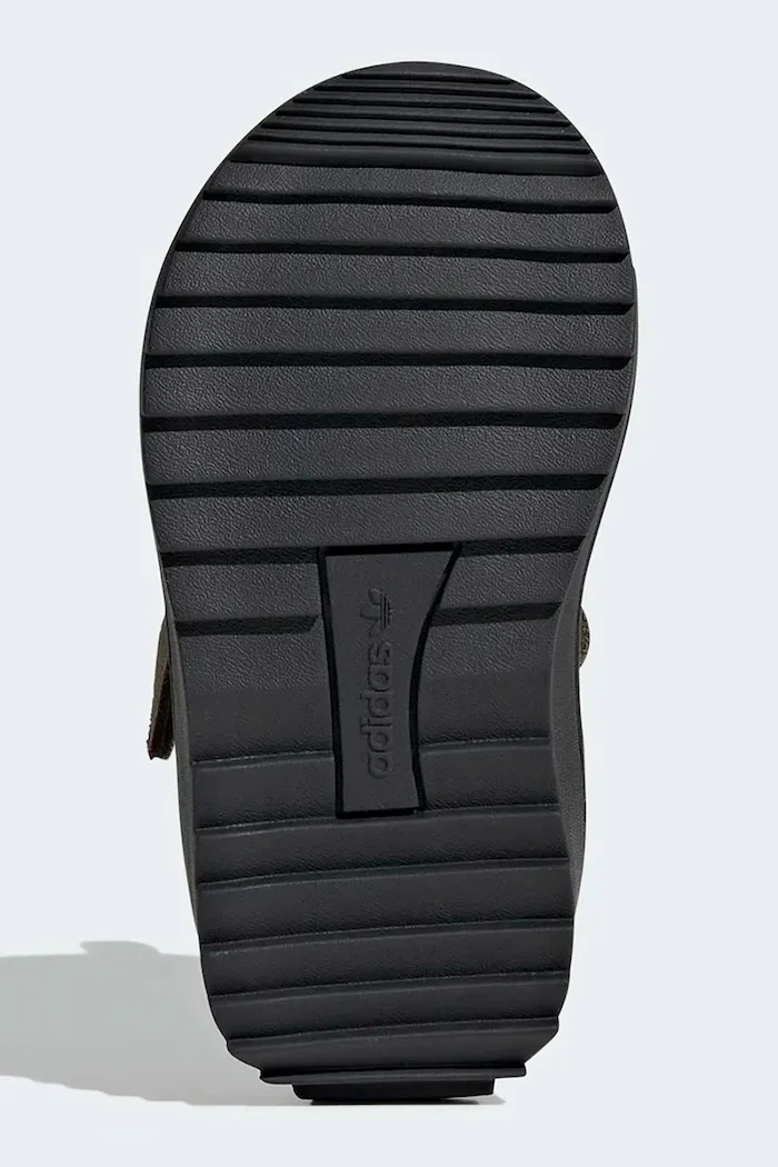 adidas Originals боти с връзки за деца SUPERSTAR WINTER TREK зелени KH9794