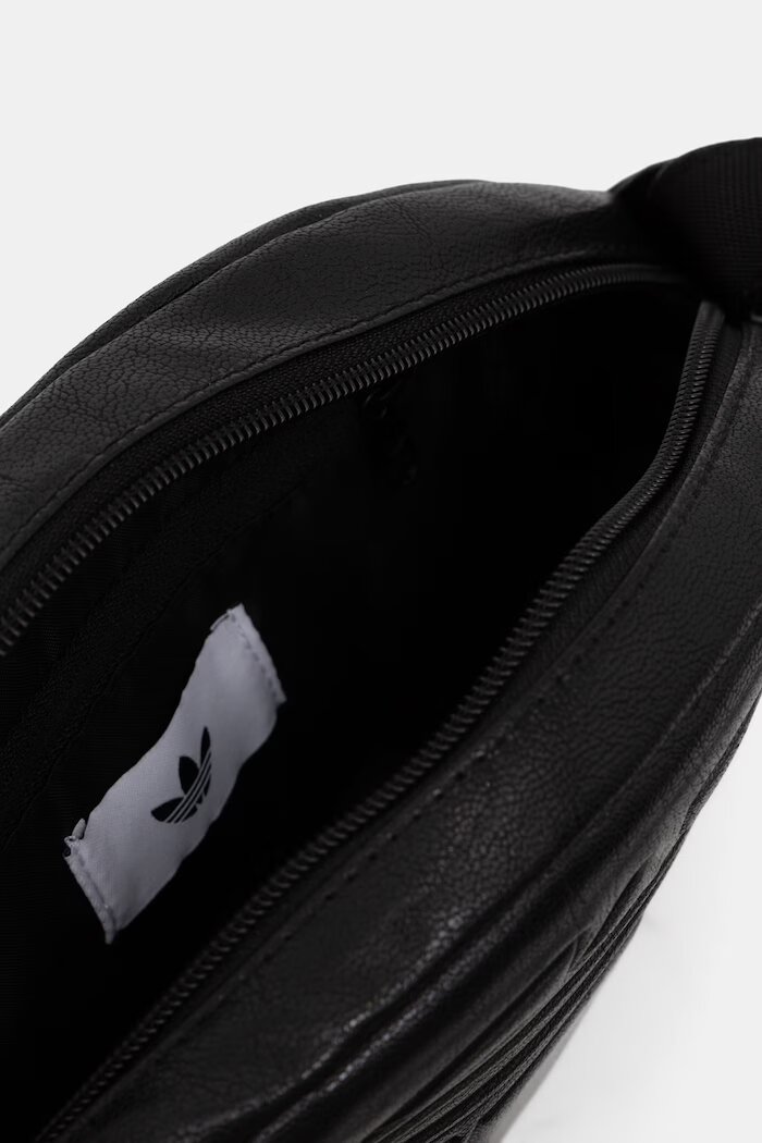 adidas Originals чанта дамска от имитация на кожа Trefoil черна KR1602