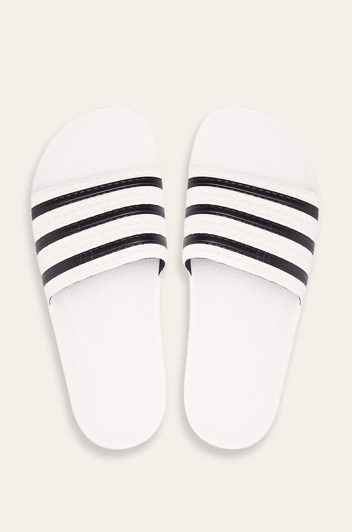 adidas Originals Чехли в бяло