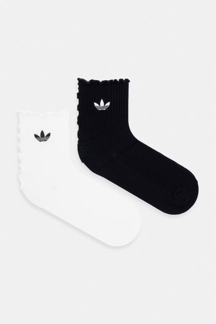 adidas Originals чорапи 2 броя черни KR4222