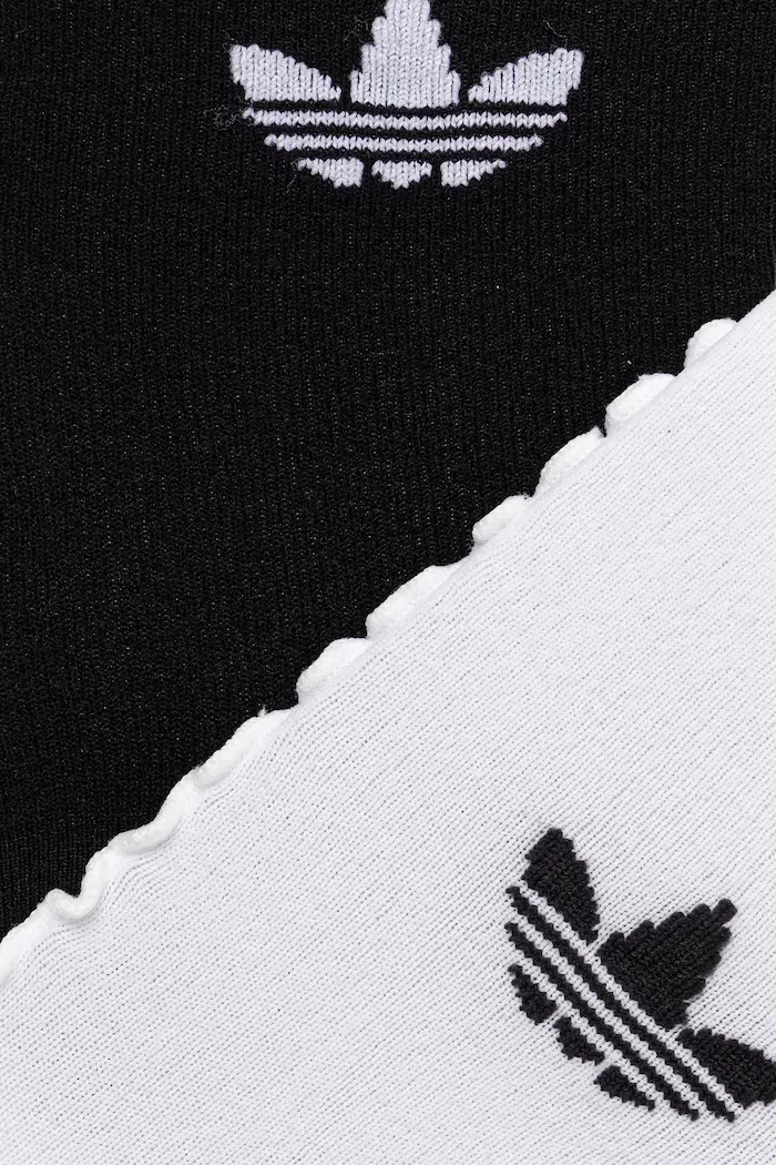 adidas Originals Чорапи (2 чифта) в бяло JD5623