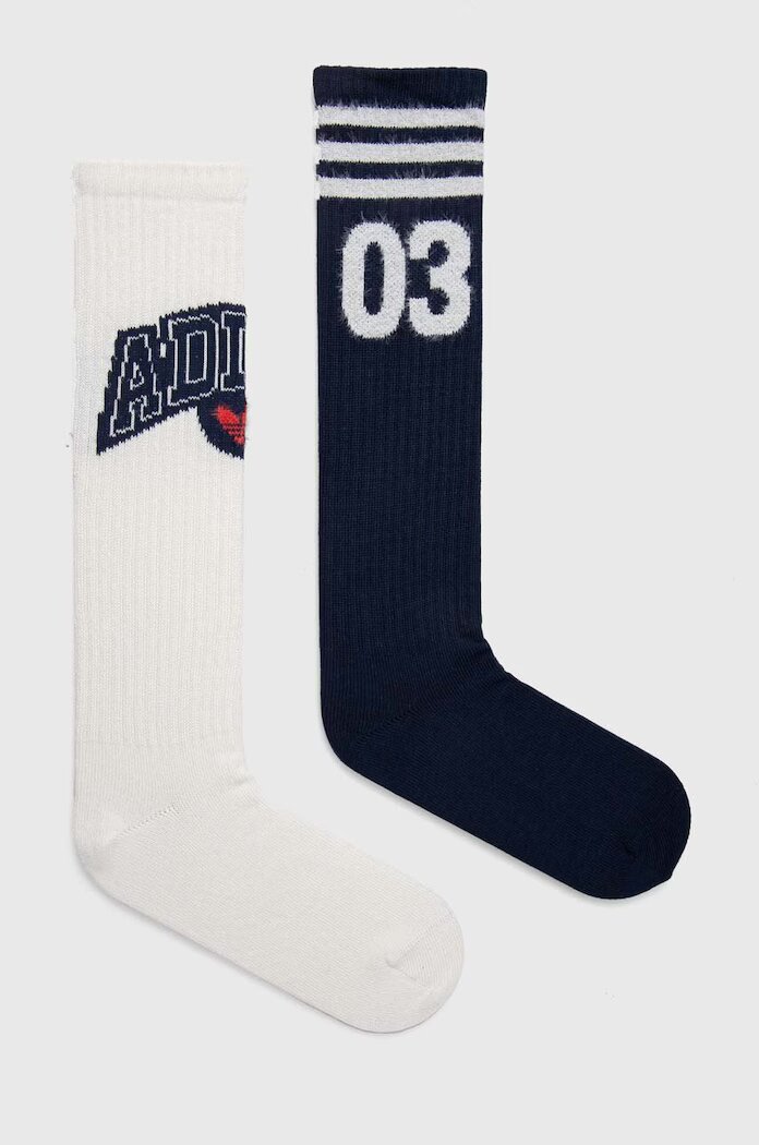 adidas Originals Чорапи (2 чифта) в тъмносиньо IT7393