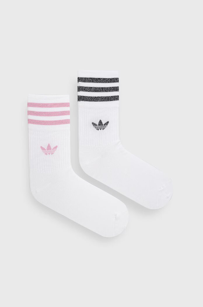 adidas Originals Чорапи (2-pack) в бяло HK0301