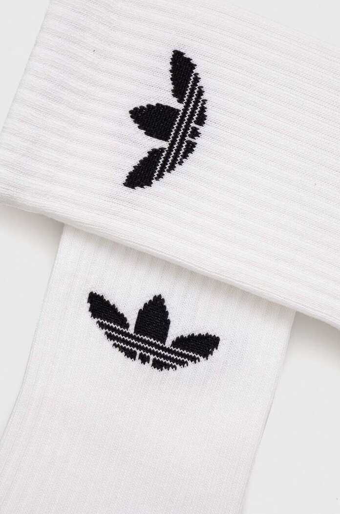 adidas Originals Чорапи (3 броя) 3-pack в бяло IJ5616