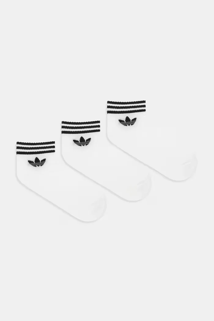 adidas Originals Чорапи (3 броя) в бяло JV7435