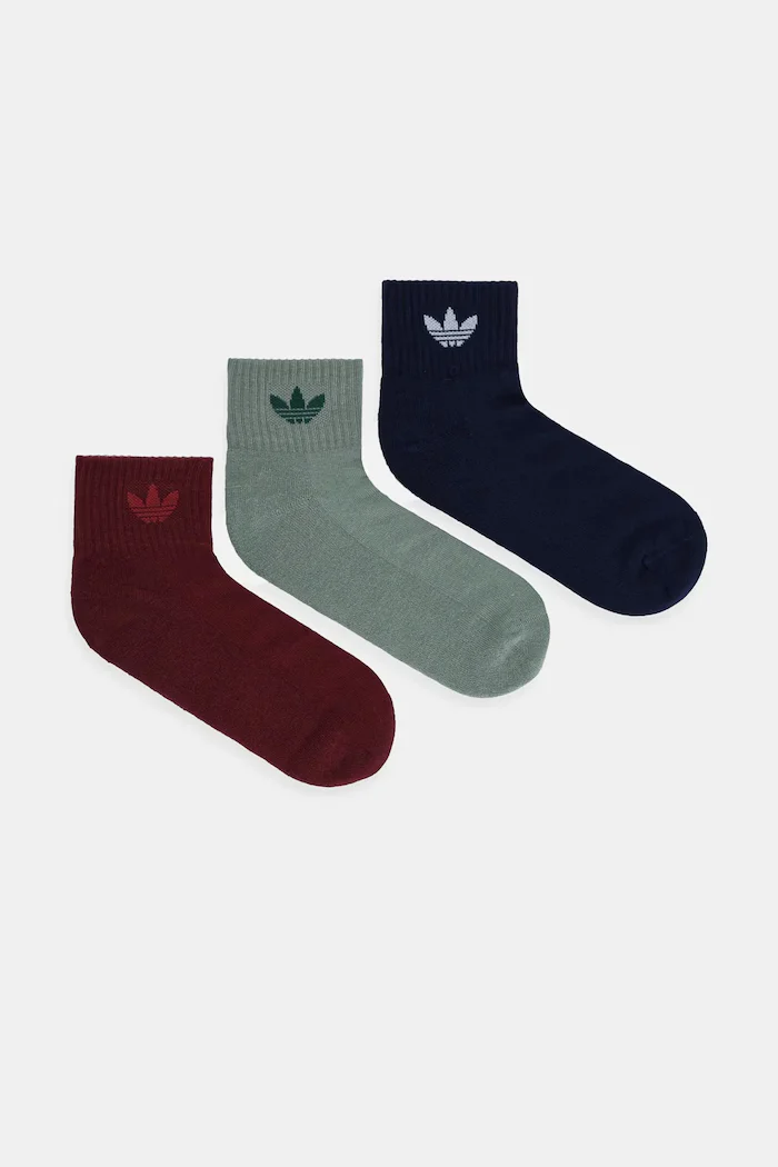 adidas Originals Чорапи (3 чифта) в бордо JI9495