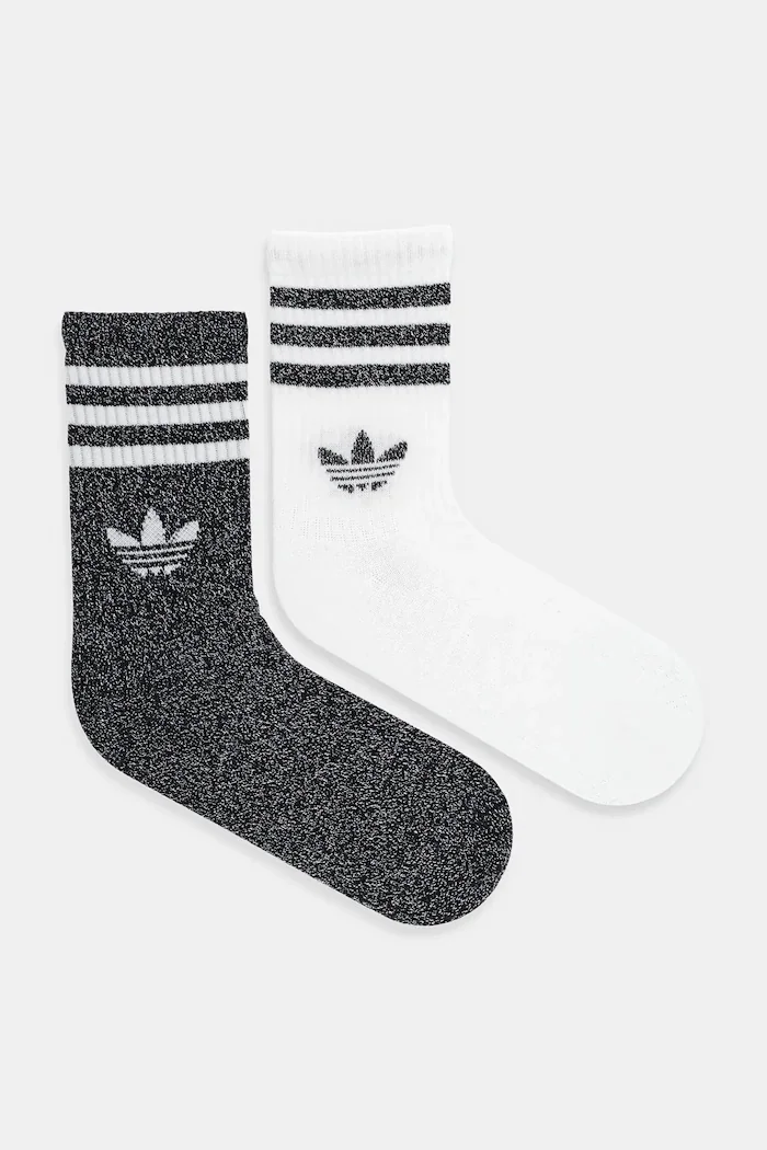 adidas Originals Чорапи 3-Stripes (2 чифта) мъжки в черно JV6049