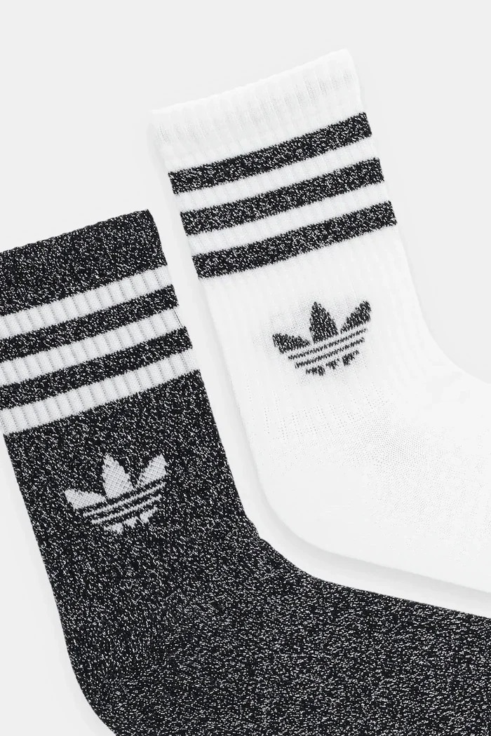 adidas Originals Чорапи 3-Stripes (2 чифта) мъжки в черно JV6049