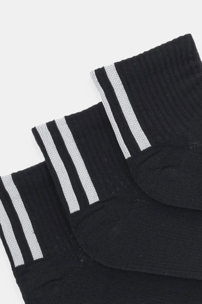 adidas Originals Чорапи 3-Stripes (3 чифта) в черно JV7426