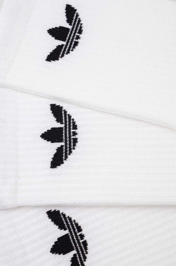adidas Originals Чорапи (6 броя) 6-pack в бяло IJ5619