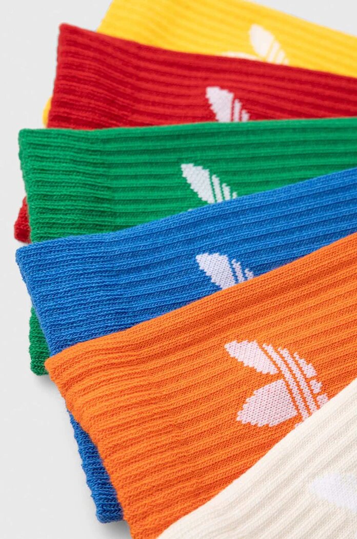 adidas Originals Чорапи (6 броя) 6-pack в бяло IT7571
