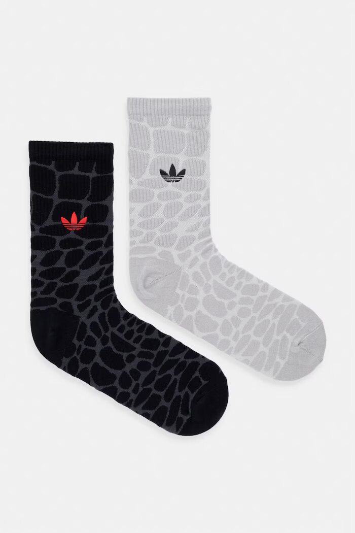adidas Originals чорапи дамски 2 броя сиви KE0845