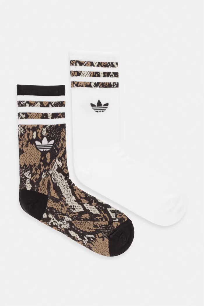 adidas Originals чорапи дамски 3 броя кафяви KW9196
