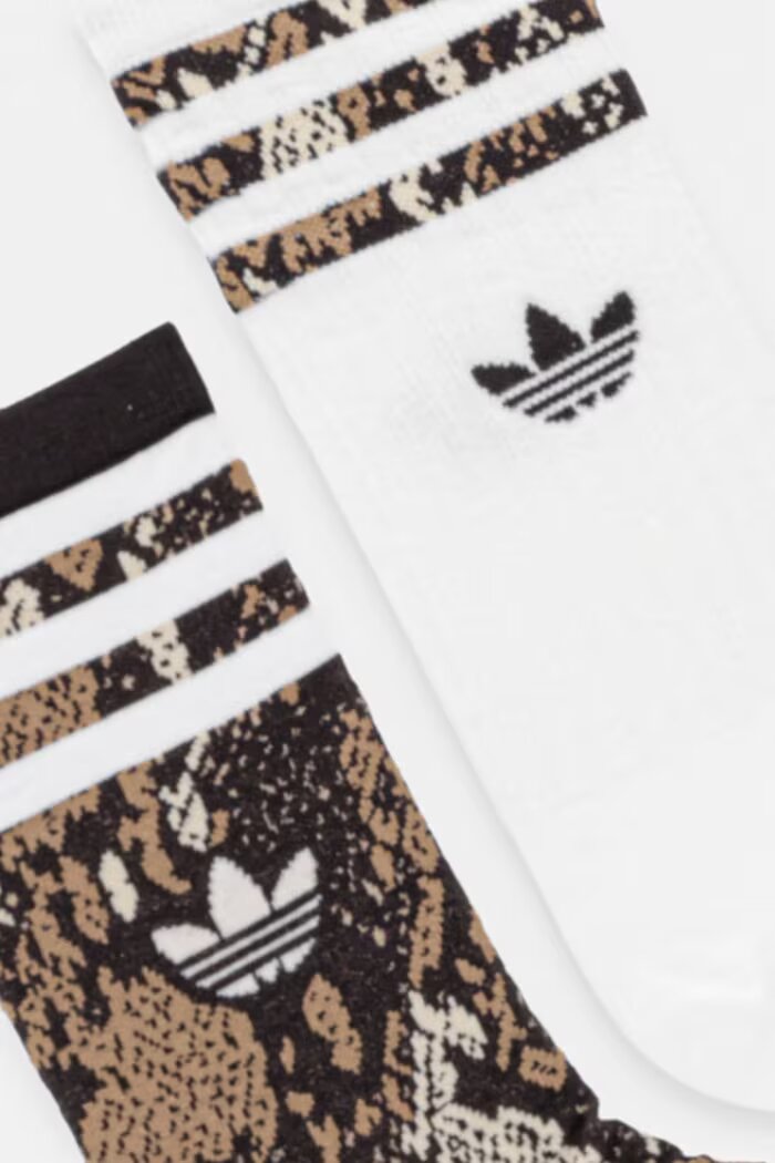 adidas Originals чорапи дамски 3 броя кафяви KW9196