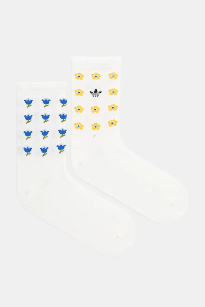 adidas Originals Чорапи Liberty (2 чифта) в бяло JV7833