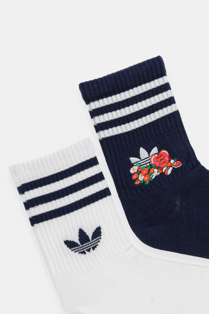 adidas Originals Чорапи Nelson в бяло JC8634