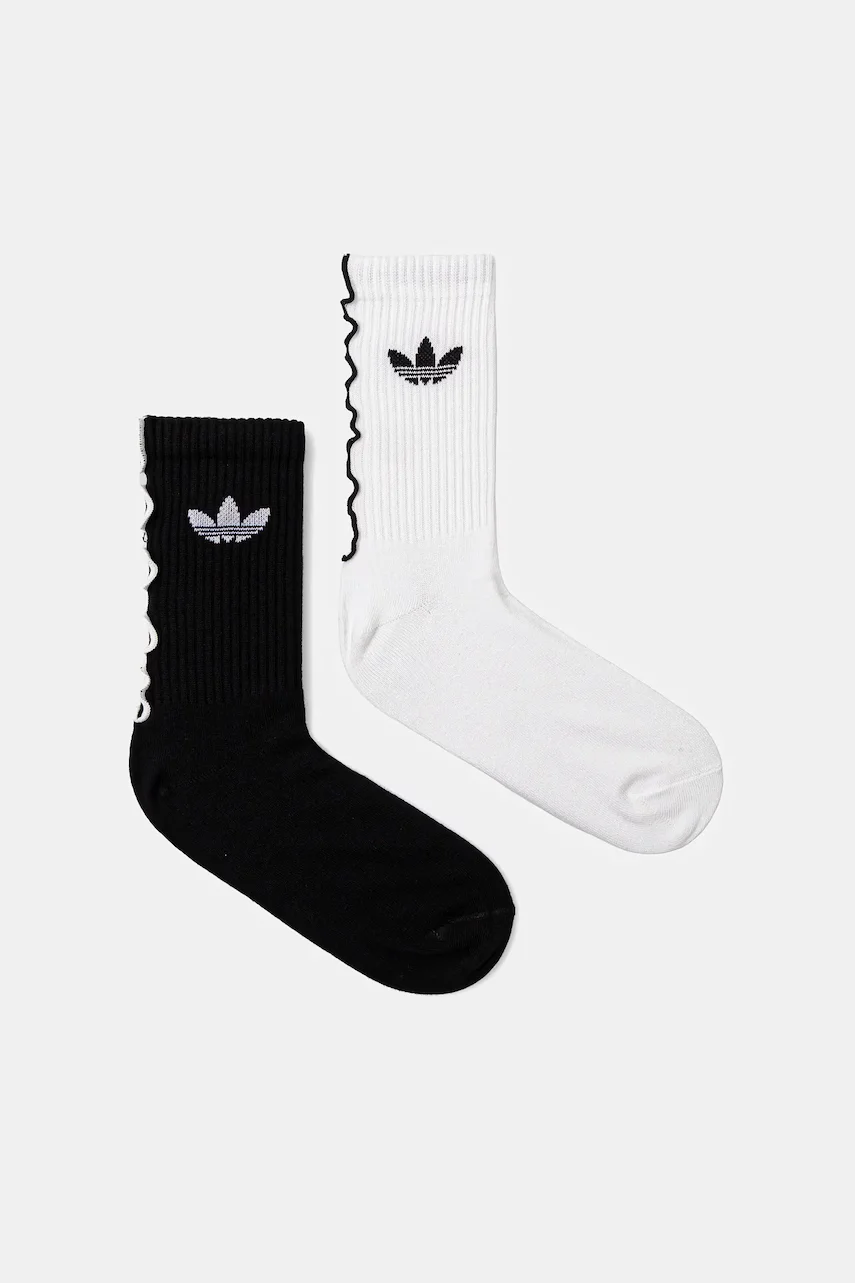adidas Originals Чорапи Ruffle Crew (2 чифта)