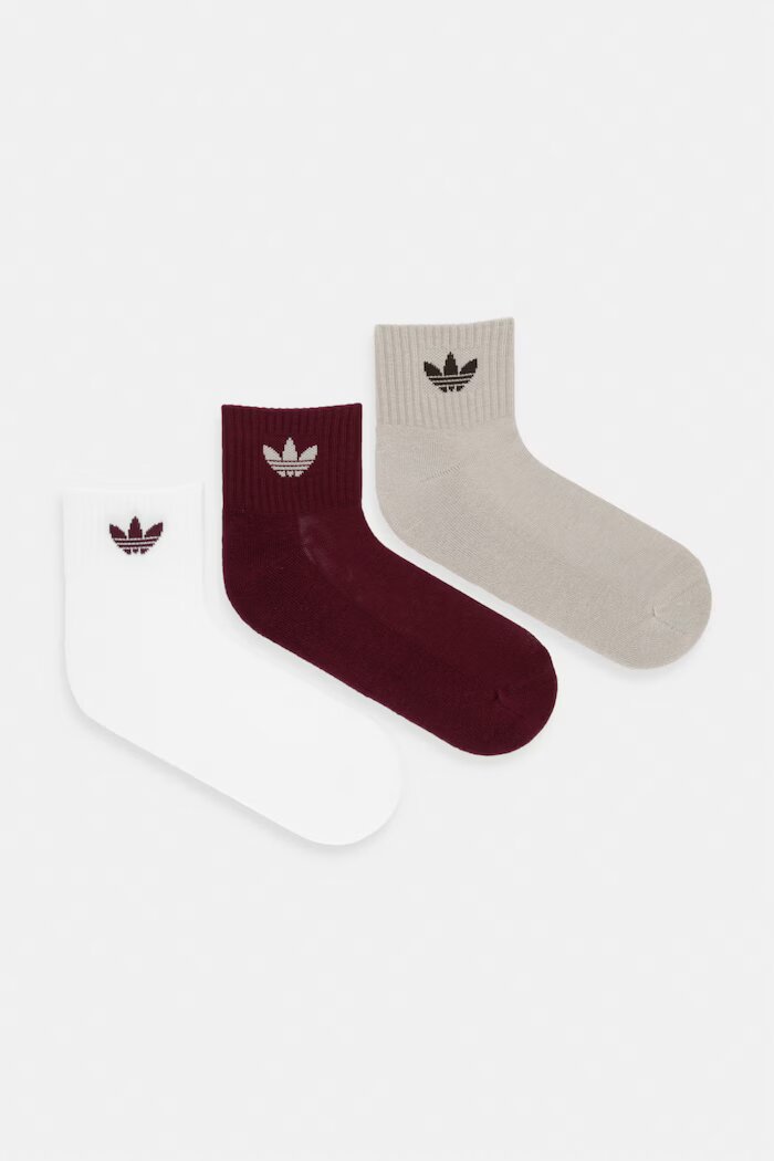 adidas Originals чорапи с памук 3 броя бели KD8273