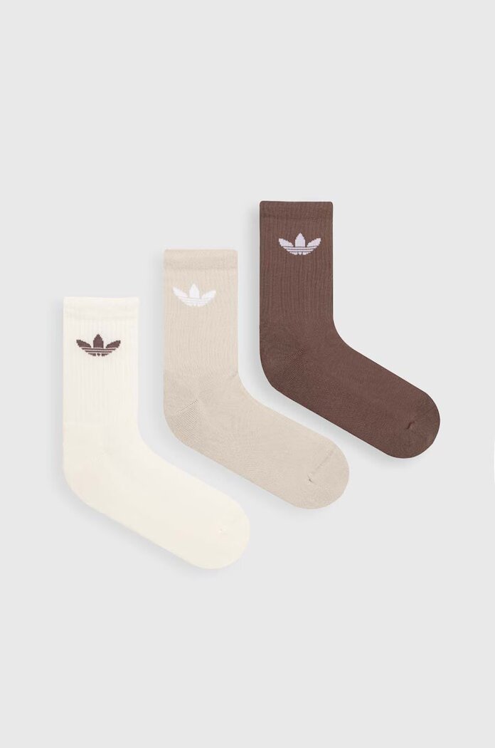 adidas Originals чорапи с памук 3 броя бежови IT7570