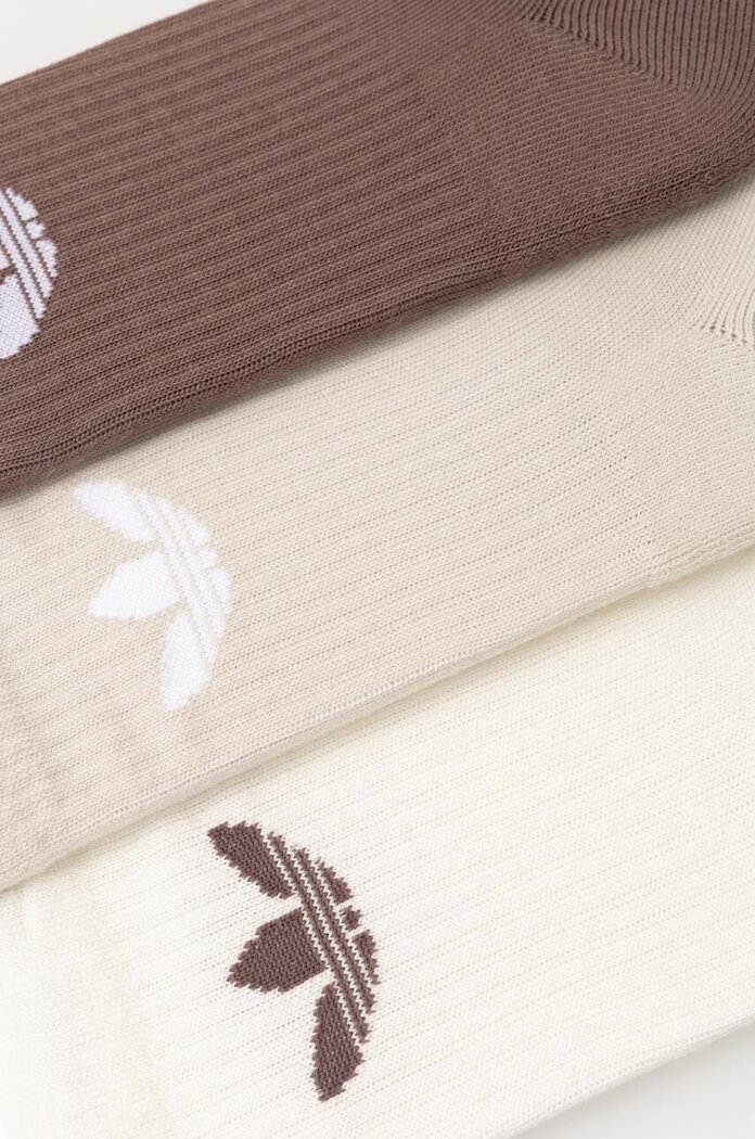 adidas Originals чорапи с памук 3 броя бежови IT7570