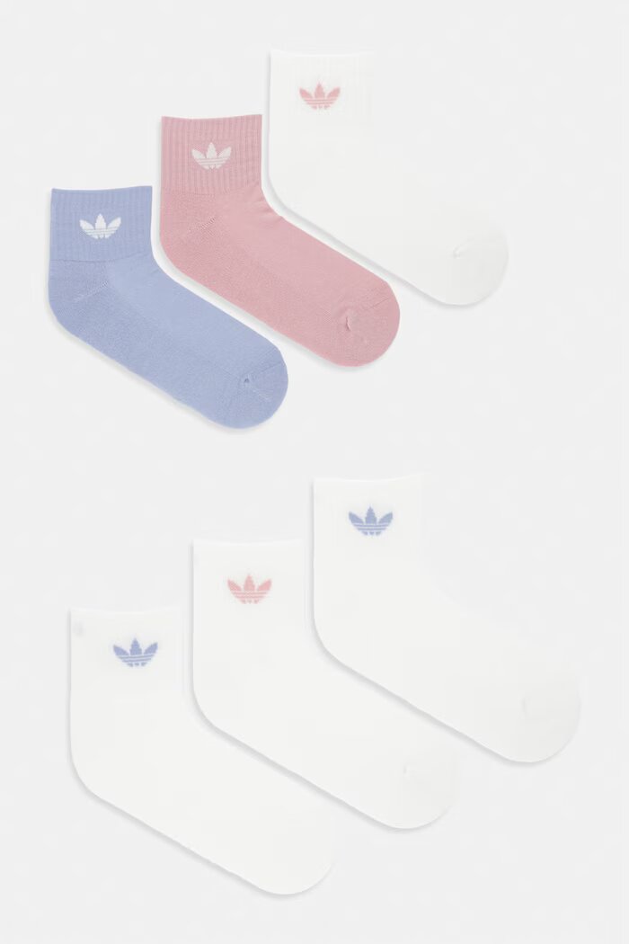 adidas Originals чорапи с памук 6 броя сини KY0916