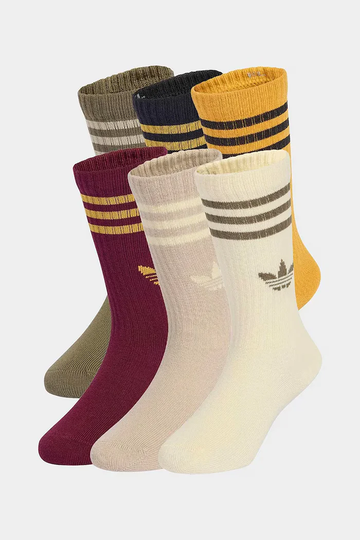 adidas Originals чорапи за деца 6 броя бежови KT1997