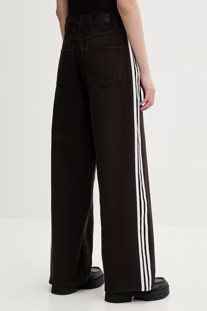 adidas Originals дънки дамски Firebird кафяви KD2934