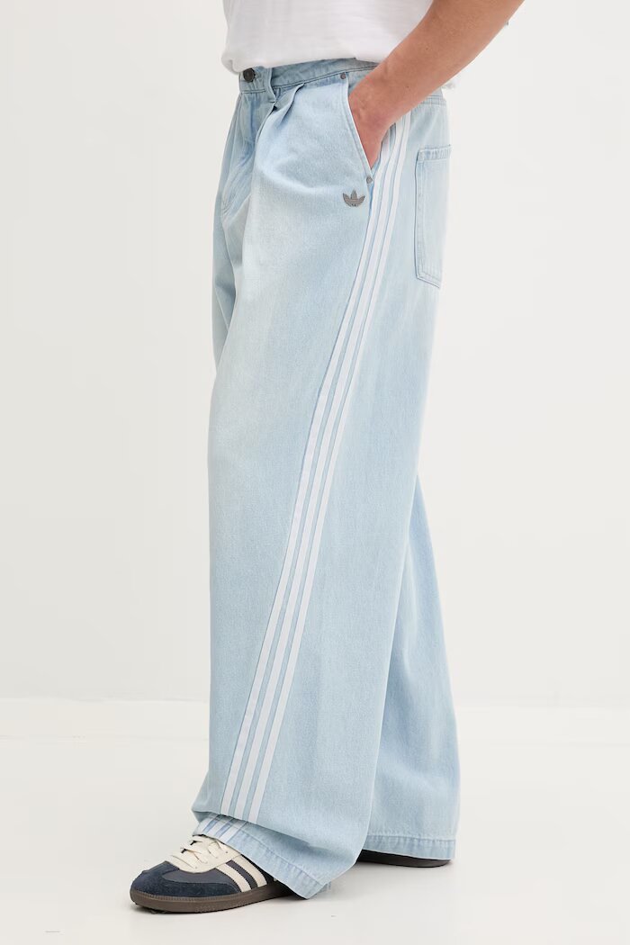 adidas Originals дънки relaxed fit мъжки Adilenium Season 5 сини KX4822