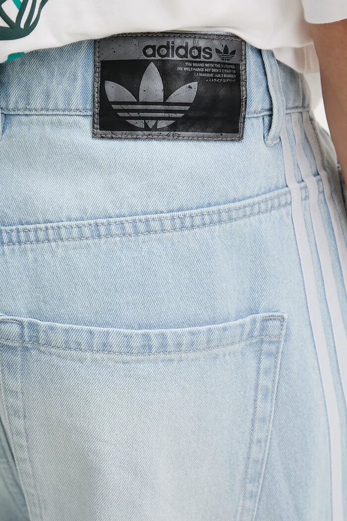 adidas Originals дънки relaxed fit мъжки Adilenium Season 5 сини KX4822